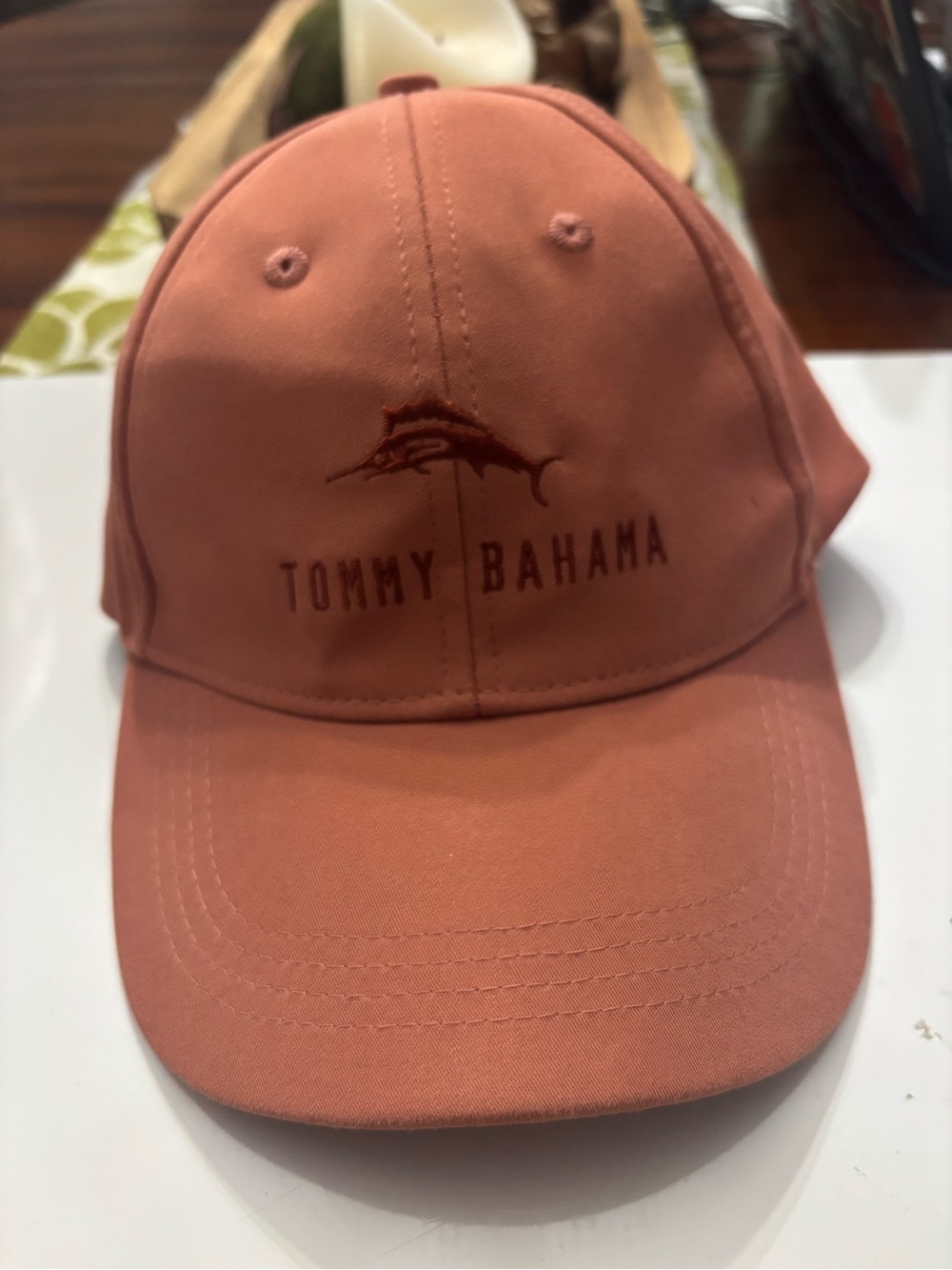 Tommy Bahama Salmon-Peach Logo Baseball Cap